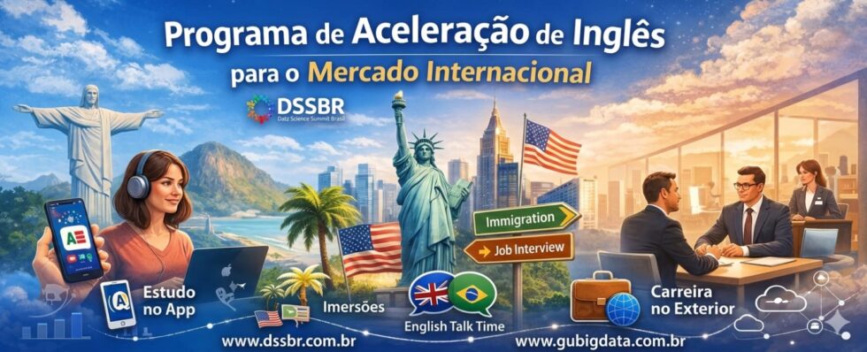Programa de Aceleração do Inglês para mercado internacional
